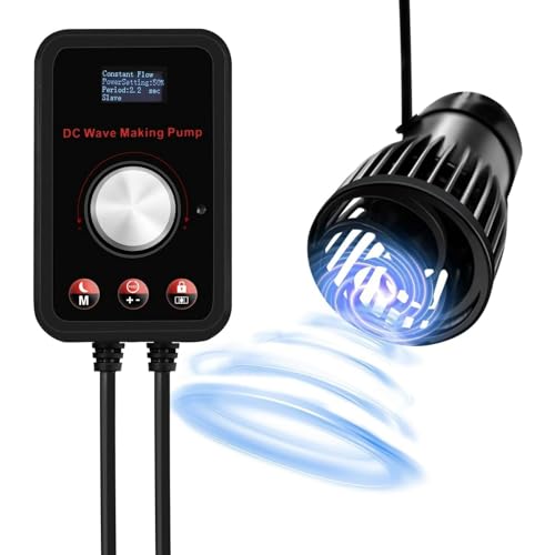 CONQUERALL 28W DC 24V Wave Maker 550-3910GPH Marine Aquarium Reef Powerhead 10-Speed Flow Controllable Multi Wave Mehr Energieeinsparung CONQUERALL 28W DC 24V Wave Maker 550-3910GPH Marine Aquarium Reef Powerhead 10-Speed Flow Controllable Multi Wave Mehr Energieeinsparung von CONQUERALL