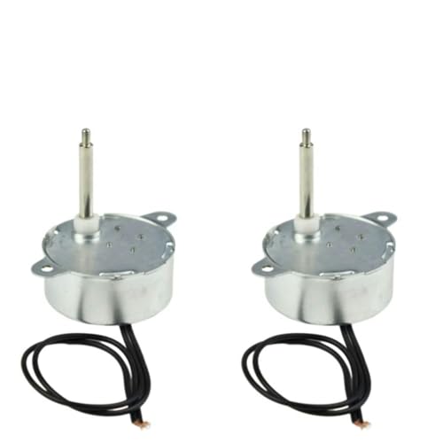 CONQUERALL 2PCS Kleiner Synchronmotor TYC40 12V 5RPM AC Welle 35mm Für Weihnachtsbaum Desktop Weihnachtsbaum Dekorative Bunte Lichter LED Licht Schulprojekt von CONQUERALL