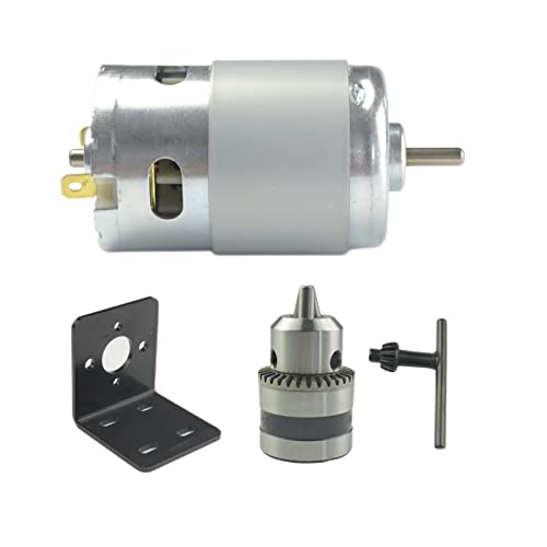 CONQUERALL 895 DC Motor DC 12V 6000RPM / 24V 12000RPM Großes Drehmoment Leistungsstarker Motor mit Bohrfutter von CONQUERALL