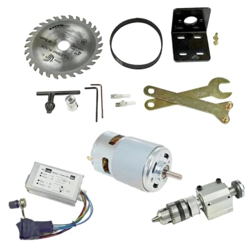 CONQUERALL DIY Cordless Electric Circular Saw DC 24V 12000RPM Motor mit Ausgangsspannung DC 9-60V PWM Regler für kleine Schneidemaschinen von CONQUERALL