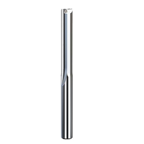 1PC 3,175 4 6 8 10mm Schaft 2 Flöten Gerade Schaftfräser Wolframcarbid CNC Fräser Hartholz MDF Gravur Fräser (Color : 10x32x60, Size : 1pcs) von CONROS