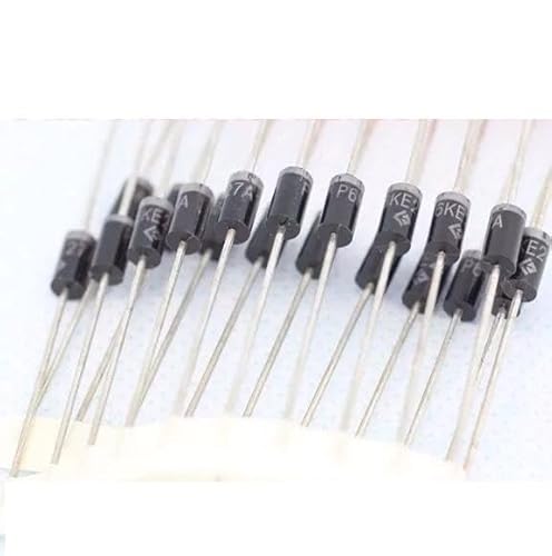 20PCS P6KE P6KE6.8A 10A 12A 13A 15A 16A 18A 24A 27A 30A 33A 36A 51A 91A TVS Diode P6KE (Color : P6KE27A) von CONROS
