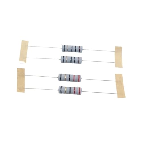 CONROS 10 Stück Drahtsicherung Drahtwiderstand Sicherungswiderstand 3 W 2 W 1 W 0,5 W 0,1 0,15 0,22 0,33 0,47 0,5 1 1,5 2,2 3,3 4,7 5,1 10 20 47 68 100 Ohm (Size : 1W 8.2 Ohm 50PCS) von CONROS