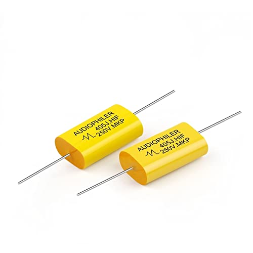 CONROS 2 Stück 250 V MKP Kondensator Audiophiler HiFi Fieber Audio Metallfilm Kopplung Frequenzteilung 1UF 1.5UF 1.8UF 2.2UF 2.7UF 3.3UF (Size : 250V4.0UF) von CONROS