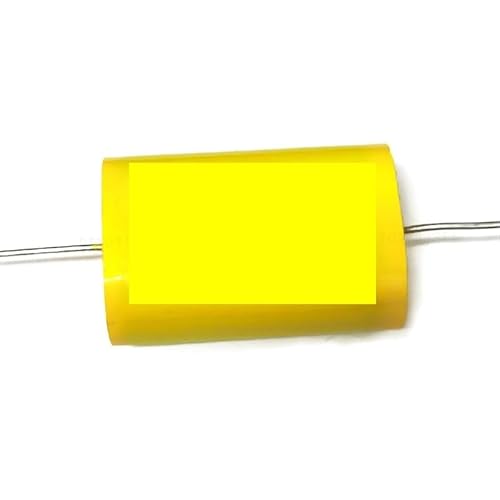 CONROS 4PCS 250V DC Audiophiler Axial MKP Audio Grade Kondensator 1uF ~ 15uF 3,3 UF 8,2 for HiFi DIY Frequenz Kapazität Gitarre Verstärker (Size : 3.3UF250V) von CONROS