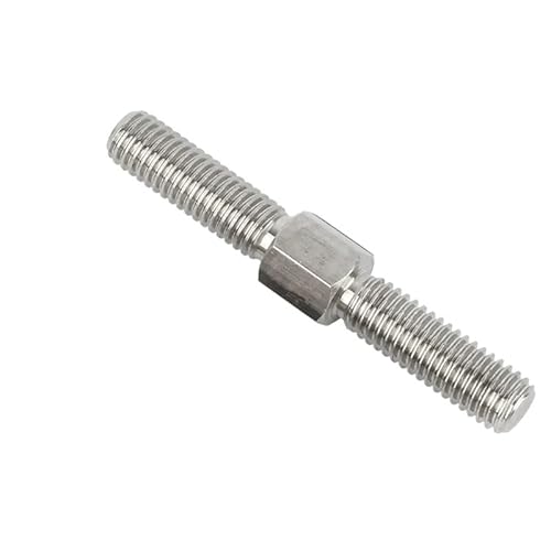 M3 M4 M5 M6 M8 M10-M16 304 Edelstahl Links Rechts Gewinde Doppel End Gewinde Stange Positive Negative gewinde Stange Bolzen Schraube Bolzen (Color : 60mm, Size : M4-2pcs) von CONROS