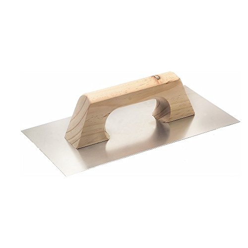 Construsim Glättekelle mit geschlossenem Holzgriff C5723270 von CONSTRUSIM