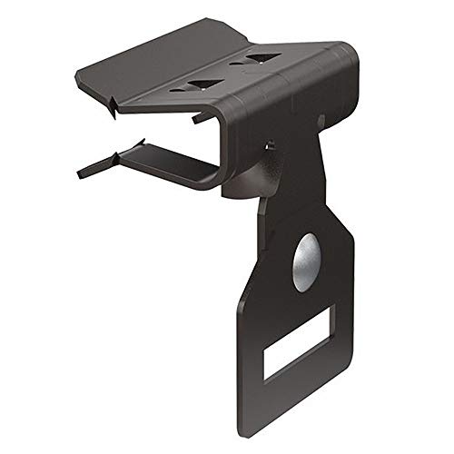 CONSTRUSIM C6500313 C6500313-Clip, horizontal, 4-10, Packung mit 100 Stück, Schwarz von CONSTRUSIM