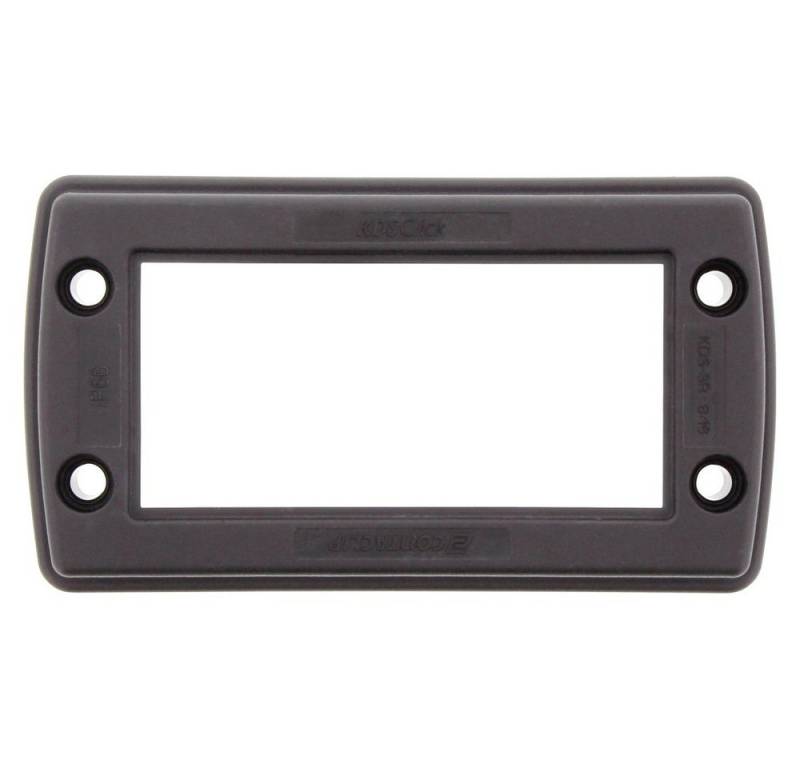 CONTA-CLIP Kabeldurchfuhr CONTA-CLIP KDS-SR 8/16 BK Kabeldurchführung Polyamid 6.6 Schwarz 1, KDS-SR 8/16 BK von CONTA-CLIP