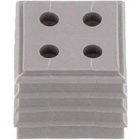 CONTA-CLIP KDS-DE 4X3-4 GR Dichtelement Thermoplastisches Elastomer Grau 10St. von CONTA-CLIP