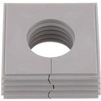 CONTA-CLIP KDS-DEG 21-22 GR Dichtelement Thermoplastisches Elastomer Grau 10St. von CONTA-CLIP