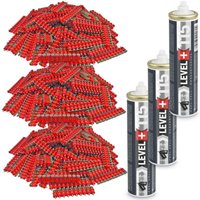 Contoo - Gaskartusche L+115 x 3 St. + Betonnägel 15mm 3000 St HB42 von CONTOO