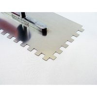 Contoo - Zahnkelle Maurerkelle Putzkelle 280x130 Fliesenkelle holzgriff 10x10mm von CONTOO
