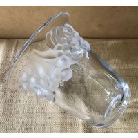 Kristallvase Mit Mattierter Blumenkrone von CONTRASTES
