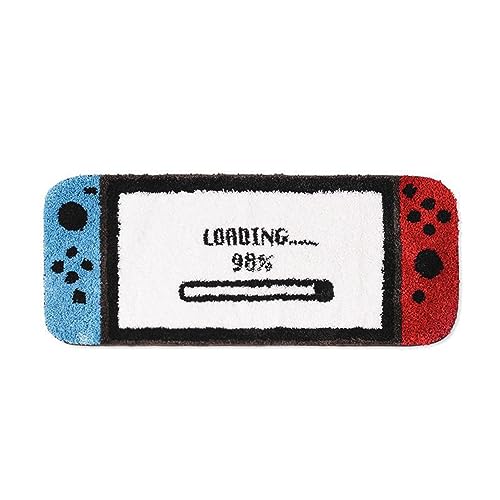 Gamer Controller Area Flauschig Weiche Teppiche Rutschfest Schlafzimmer Gaming Gaming Zimmer Sofa Fenster Kissen Teenager Kind Junge Spiel Rechteck Konsole Großer Teppich (Teppiche3,100*200cm) von Mcties