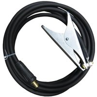 Conzelmann - Massekabel konfektioniert 200 a Kabellänge 4 m Kabel-Ø 25 mm² ks 50 Erdklemme gummiummantelt von CONZELMANN