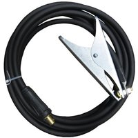 Massekabel konfektioniert 300 A Kabellänge 5 m Kabel-Ø 16 mm² KS 25 Erdklemme PVC ummantelt von CONZELMANN