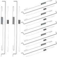21-teiliges Drosselklappen-Rückholfeder-Verbindungs-Set, Tempomatgestänge-Feder-Verbindungs-Set für Honda GX140 GX160 GX200 GX210 168F 170F von COOCHEER