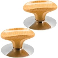 2er-Pack Topfdeckelknöpfe, Topfdeckelgriffe, hitzebeständiges Küchenzubehör für Slow Cooker, Pfanne, Auflaufform 2er-Pack Topfdeckelknöpfe, Topfdeckelgriffe, hitzebeständiges Küchenzubehör für Slow Cooker, Pfanne, Auflaufform von COOCHEER