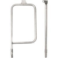 65032 60,3 cm Edelstahl-Rohrbrenner-Zubehör für Grills der Serie Weber Q300 Q320 Q3000 Q3200 von COOCHEER