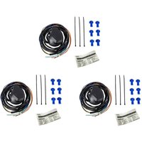 7-polige Anhängersteckdose mit 1,5 m langem Kabel, 7-adriger/3-teiliger vorverdrahteter Kabelbaum von COOCHEER