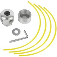 Aluminium-Trimmerkopf für Crossbody 4-Takt-Rasentrimmer – Wartungszubehör – Quietschfreier Aluminium-Trimmerkopf von COOCHEER