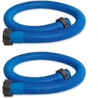 Coocheer - 2er-Pack 1,5' x 59' Aufstellpool-Schlauch für Poolpumpe, Sandfilter, Ersatzzubehör für Intex-Filterpumpe, blau von COOCHEER