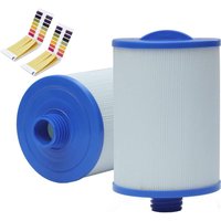 Coocheer - 2er-Pack Filterkartuschen für Whirlpool-Spa-Filter, Unicel 6CH-940, Pleatco PWW50P3, Waterline Skimmer mit Frontzugang und Filbur von COOCHEER