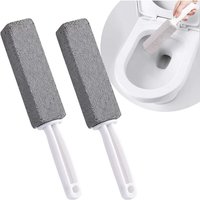 Coocheer - Bimsstein-Reinigungsbürste, professionelle Pediküre-Fußfeile mit hängendem Bürstengriff, für Küche/Grill/Bad/Toilette/Pool, 2 Stück Coocheer - Bimsstein-Reinigungsbürste, professionelle Pediküre-Fußfeile mit hängendem Bürstengriff, für Küche/Grill/Bad/Toilette/Pool, 2 Stück von COOCHEER