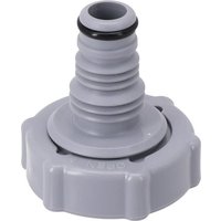 P6H1419 Ablassventil, Poolschlauch-Ablassanschluss, Ablassschlauchanschluss, Ablassventilanschluss (Grau ø 32 mm) von COOCHEER