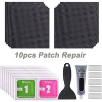Coocheer - Resilient Black Repair Kit 10-teilig, Trampolin-Reparaturset repariert Löcher oder Risse in Trampolinmatten Coocheer - Resilient Black Repair Kit 10-teilig, Trampolin-Reparaturset repariert Löcher oder Risse in Trampolinmatten von COOCHEER