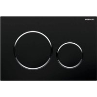 Geberit DUOFIX SIGMA 20 WC-Betätigungsplatte Schwarzchrom (115.882.KM.1) von COOCHEER