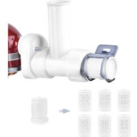 KitchenAid Standmixer-Nudelmaschinen-Aufsatz mit 6 verschiedenen Nudelausgabeformen, langlebiger Aufsatz für KitchenAid Standmixer KitchenAid Standmixer-Nudelmaschinen-Aufsatz mit 6 verschiedenen Nudelausgabeformen, langlebiger Aufsatz für KitchenAid Standmixer von COOCHEER