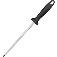 Messerschärfer, Küchenmesserschärfer aus Kohlenstoffstahl, professioneller Schärfer, mit Aufhängeloch (29 cm) von COOCHEER
