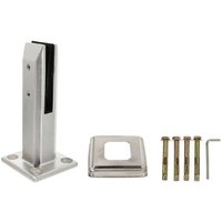 Regalhalterungen, 1 Satz Metall-Glasklemmen, Treppenzaunhalterung, Wasserhahnklemme, Wandhalterung, Regalklemme, Glasbefestigungshalterung, von COOCHEER