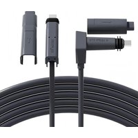 STARGEAR Starlink SPX-Kabel 75FT/23 Rechteckiges Satelliten-Kit V2 Ersatzkabel, Verlängerung mit Staubspitze Starlink-Zubehör Wasserdicht Grau STARGEAR Starlink SPX-Kabel 75FT/23 Rechteckiges Satelliten-Kit V2 Ersatzkabel, Verlängerung mit Staubspitze Starlink-Zubehör Wasserdicht Grau von COOCHEER