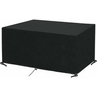 Rechteckige Gartenmöbelabdeckung - Wasserdichte Oxford-Abdeckung für Tisch, Stühle und Terrassenmöbel-Sets (170 x 94 x 70 cm) von COOCHEER