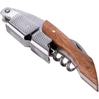 Sommeliermesser - Professioneller Korkenzieher aus Edelstahl, Hotel- und Restaurantqualität, mit Flaschenöffner und Kapselschneider - Professioneller Sommeliermesser - Professioneller Korkenzieher aus Edelstahl, Hotel- und Restaurantqualität, mit Flaschenöffner und Kapselschneider - Professioneller von COOCHEER