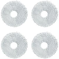 Staubsauger-Ersatzteile (4 Reinigungstücher), kompatibel mit Dreame Bot L10s Ultra Roboter-Staubsauger-Zubehör von COOCHEER