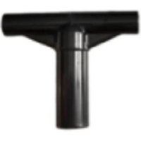 Coocheer - Trampolin-T-Stangenabdeckung, schwarzer Kunststoffverbinder, zum Verbinden der oberen Trampolinstange zwischen den Netzen, 8er-Pack Coocheer - Trampolin-T-Stangenabdeckung, schwarzer Kunststoffverbinder, zum Verbinden der oberen Trampolinstange zwischen den Netzen, 8er-Pack von COOCHEER