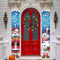 Weihnachtsgirlande mit Weihnachtsversen, wunderschöne Hängedekoration für drinnen und draußen, geeignet für Wände, Türen, Möbel und Weihnachtsbäume, von COOCHEER