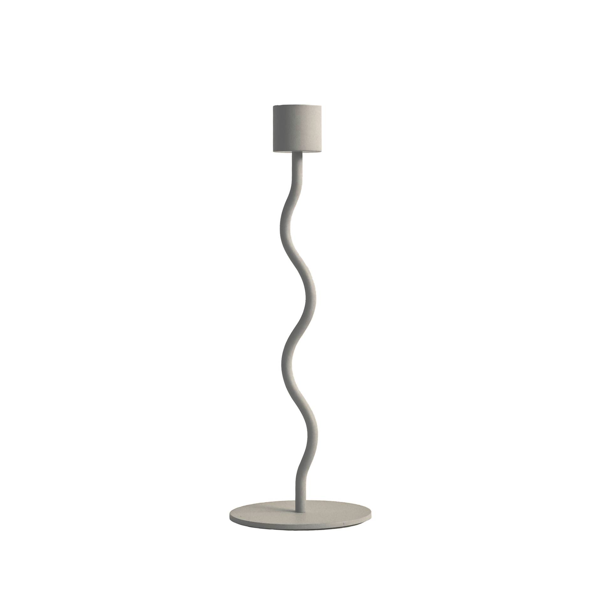 COOEE // GEBOGENER KERZENHALTER - 23CM | SAND von COOEE DESIGN