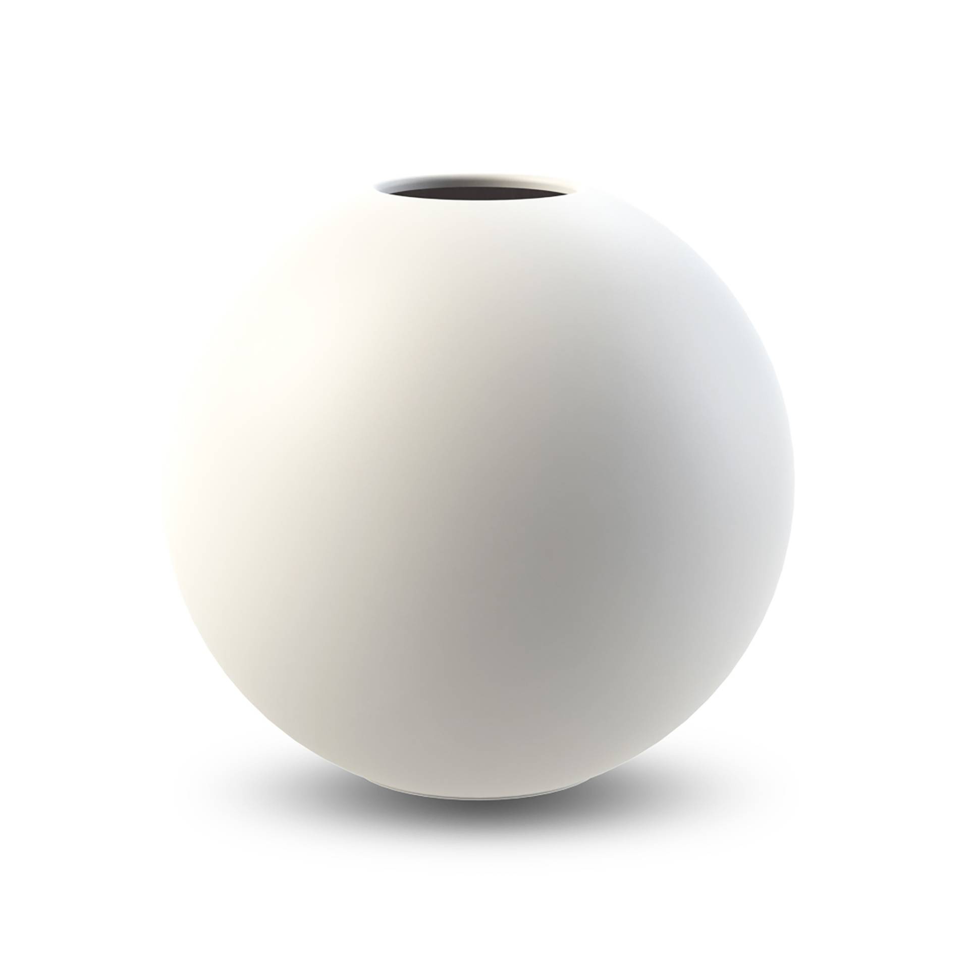 COOEE // KUGELVASE - 10CM | WEISS von COOEE DESIGN