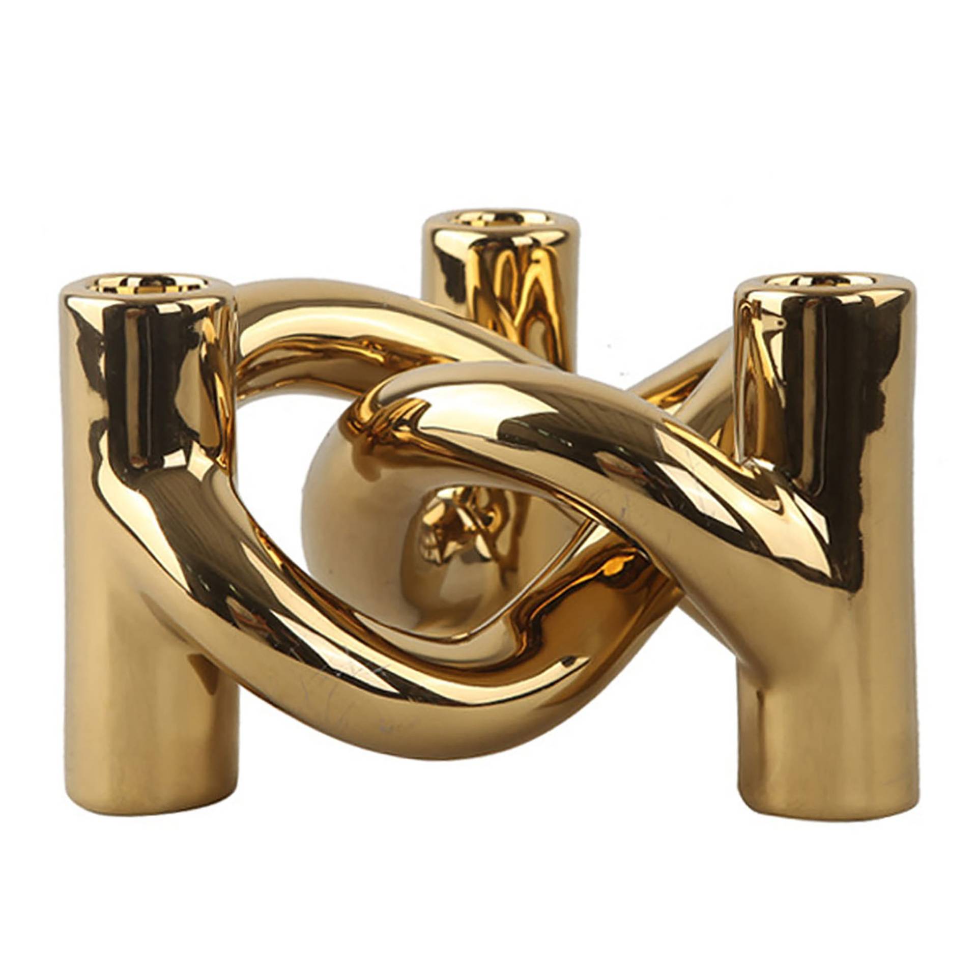 COOEE // LYKKE DREI - KERZENHALTER | GOLD von COOEE DESIGN