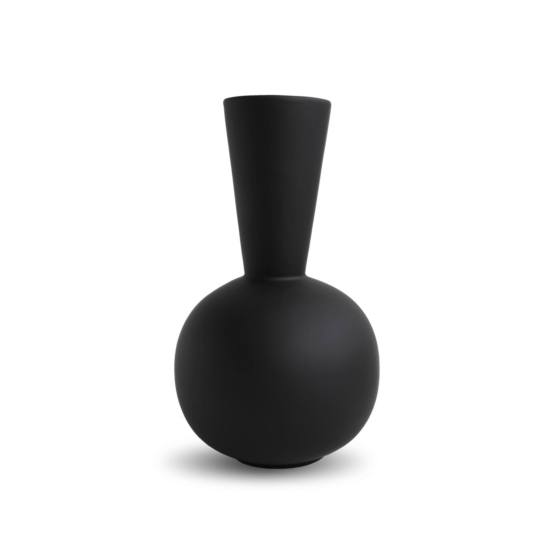 COOEE // TROMPETENVASE - 30CM | SCHWARZ von COOEE DESIGN