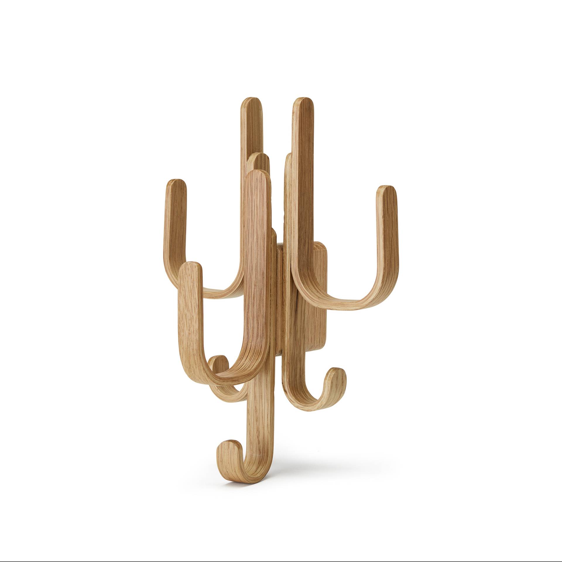 COOEE // WOODY KLEIDERHAKEN 3ER | EICHE von COOEE DESIGN