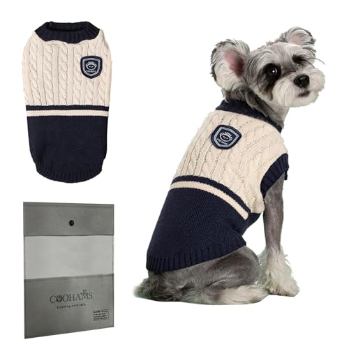 COOHAMS Hunde-Winterpullover von COOHAMS