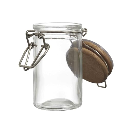 COOK CONCEPT, KA0365, Verrine with Acacia lid 70 ml, elegant and modern Design, ideal for appetizers and Desserts, Easy to clean, Occasions - 70 ml, Transparent COOK CONCEPT, KA0365, Verrine with Acacia lid 70 ml, elegant and modern Design, ideal for appetizers and Desserts, Easy to clean, Occasions - 70 ml, Transparent von COOK CONCEPT