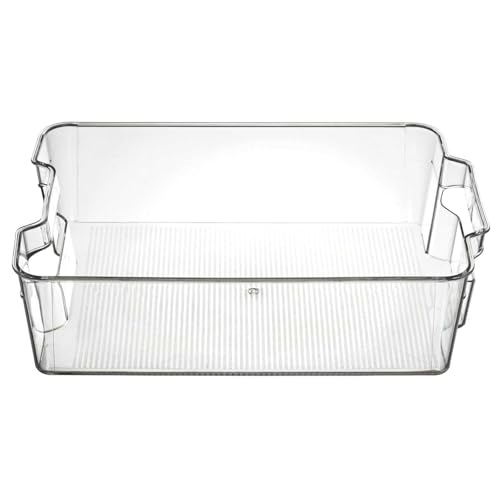 COOK CONCEPT, KB6798, Kühlschrank-Vorratsbehälter 32X21X9 6L, Großes Fassungsvermögen, Optimale Abmessungen, Langlebiges Material, praktisches und transparentes Design, Einfache Wartung von COOK CONCEPT