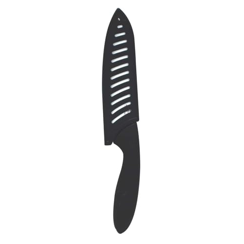 COOK CONCEPT, KD31251, 12.5 cm Ceramic Knife with Ergonomic Handle and Protective case, Light and Easy to Handle, ideal for Slicing Fruits, Vegetables and Meats, White von COOK CONCEPT